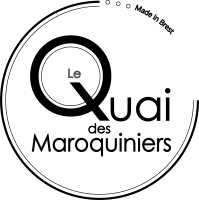 Logo Quai des Maroquiniers noir